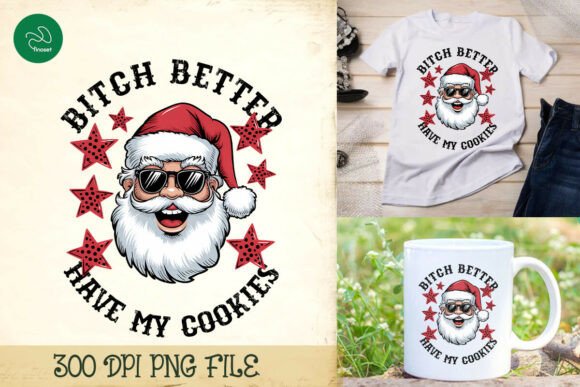 Download Santa's Edgy Cookie Demand Cute PNG - Edgy Collection